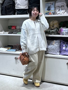 「niko and...（ニコアンド）のアイテム（ジャケット/アウター）」を使った、h0peeekoさん（レディース・151cm）の春コーディネート