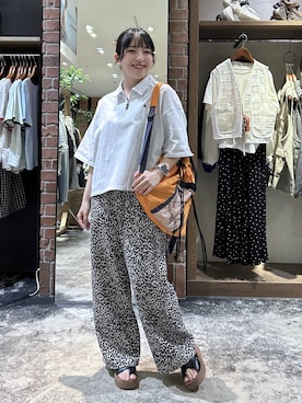 「リラックス」｜h0peeekoさん（レディース・151cm）の春コーディネート