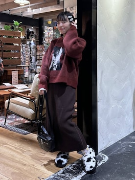 「アイテム（ヘアピン）」を使った、h0peeekoさん（レディース・151cm）の秋コーディネート
