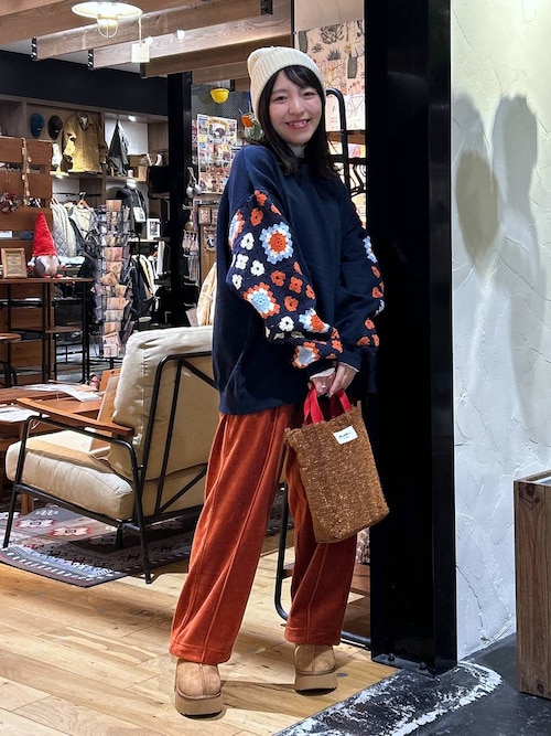 クロシェコンビプルオーバー（スウェット）｜niko and（ニコアンド