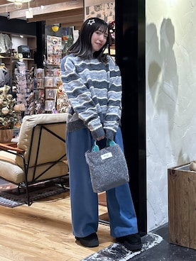 「アイテム（ヘアピン）」を使った、h0peeekoさん（レディース・151cm）の秋コーディネート