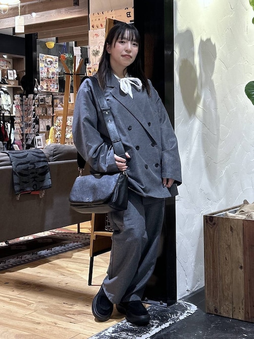 2WAY衿レースビッグジャケット（テーラードジャケット）｜niko and