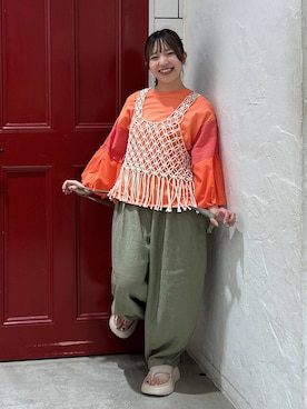 h0peeekoさん（レディース・152cm）の夏コーディネート