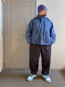 「アイテム（スウェットパンツ）」を使った、ゆさん（メンズ・164cm）の秋コーディネート