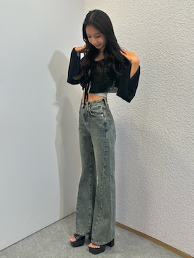 「BACK TO THE FIELD（バック トゥー ザ フィールド）のアイテム（パンツ）」を使った、sgchihiroさん（レディース・163cm）の秋コーディネート