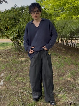 「REGAL（リーガル）のアイテム」を使った、KEINさん（メンズ・161cm）の春コーディネート