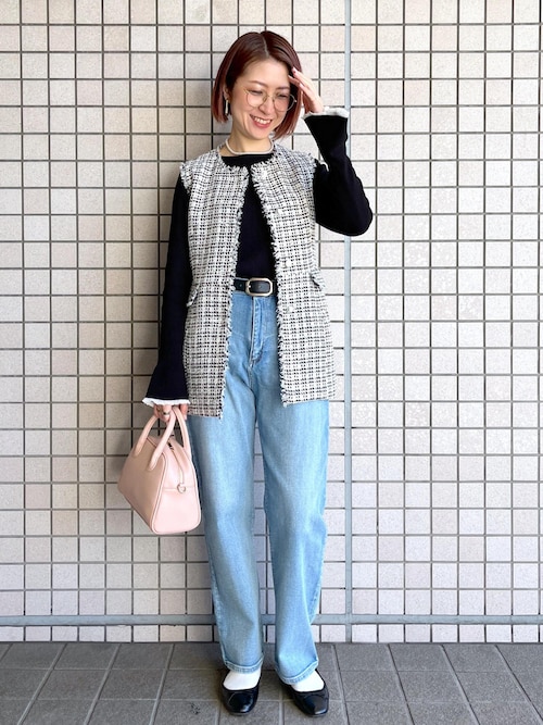 セレモニー・通勤対応/ツイードジレベスト（ベスト）｜ROPE' PICNIC