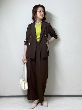 toshicoさん（レディース・165cm）の春コーディネート