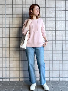 「アイテム（アクセサリー）」を使った、toshicoさん（レディース・165cm・30代）の秋コーディネート