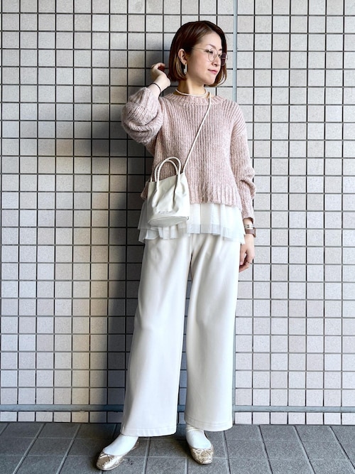 洗えるメッシュハンドルタックミニショルダーバッグ（ショルダーバッグ