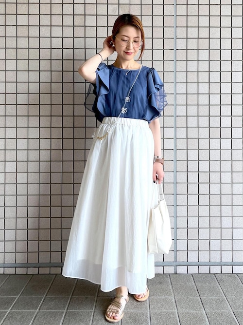 セール】シアーナイロンギャザースカート（スカート）｜ROPE' PICNIC