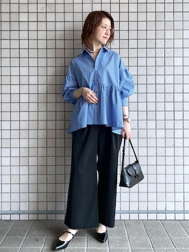 「アイテム（アクセサリー）」を使った、toshicoさん（レディース・165cm・30代）の秋コーディネート