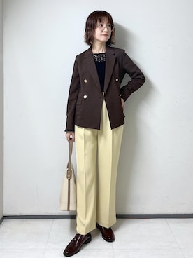 toshicoさん（レディース・165cm）の春コーディネート