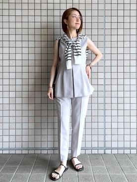 「GIA14190」｜toshicoさん（レディース・165cm）の春コーディネート