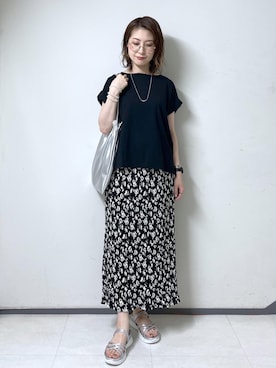 toshicoさん（レディース・165cm）の夏コーディネート