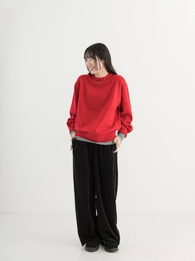 内山千笑さん(レディース・161cm)の秋コーディネート