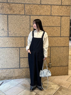 「アーバンリサーチドアーズ」｜内山千笑さん（レディース・161cm）の冬コーディネート