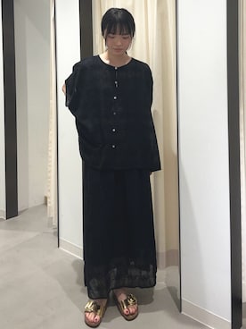 内山千笑さんのコーディネート