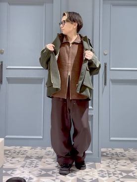 「RAGEBLUE」｜「アイテム（ジャケット/アウター）」を使った、はいねさん（メンズ・165cm）の秋コーディネート