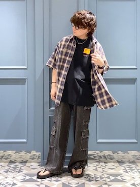 はいねさん（メンズ・165cm）の夏コーディネート