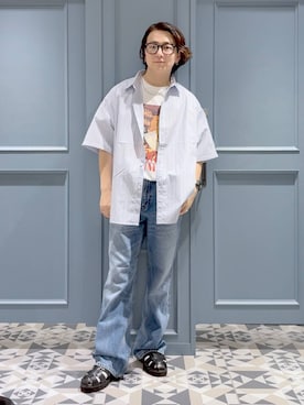 「アイテム（レッグウェア）」を使った、はいねさん（メンズ・165cm・20代）の夏コーディネート