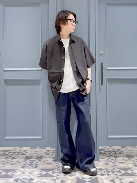 はいねさん(メンズ・165cm)の夏コーディネート