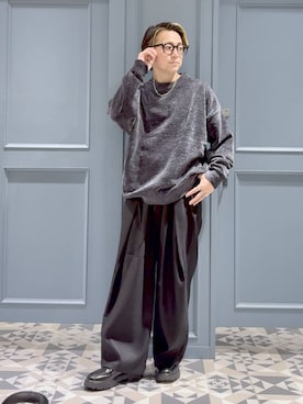 「RAGEBLUE（レイジブルー）のアイテム（アクセサリー）」を使った、はいねさん（メンズ・165cm）の秋コーディネート