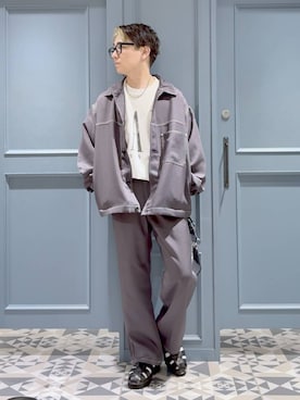 「アイテム（ブルゾン）」を使った、はいねさん（メンズ・165cm・20代）の夏コーディネート