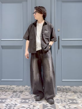 「RAGEBLUE（レイジブルー）のStainless Assort Chain Neckless / ステンレスアソートチェーンネックレス（ネックレス）」を使った、はいねさん（メンズ・165cm）の夏コーディネート