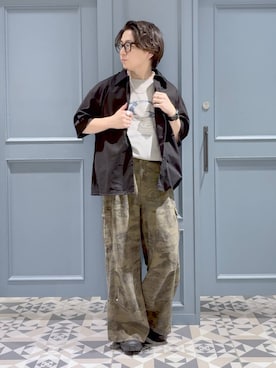 「RAGEBLUE（レイジブルー）のアイテム（アクセサリー）」を使った、はいねさん（メンズ・165cm）の夏コーディネート
