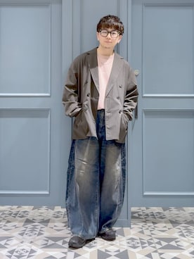 「RAGEBLUE（レイジブルー）のアイテム（アクセサリー）」を使った、はいねさん（メンズ・165cm）の春コーディネート