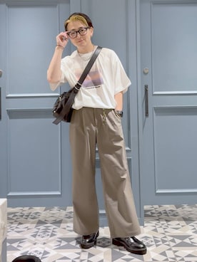 「骨格ストレート」｜「アイテム（財布/小物）」を使った、はいねさん（メンズ・165cm）の夏コーディネート
