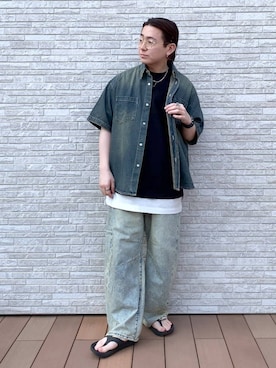 はいねさん(メンズ・165cm)の夏コーディネート