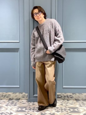「RAGEBLUE（レイジブルー）のアイテム（ブーツ）」を使った、はいねさん（メンズ・165cm）の冬コーディネート