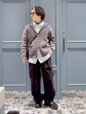 「RAGEBLUE」｜はいねさん（メンズ・165cm）の冬コーディネート