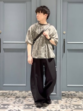 「RAGEBLUE（レイジブルー）のアイテム（バッグ）」を使った、はいねさん（メンズ・165cm）の春コーディネート