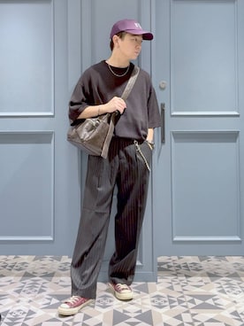 「RAGEBLUE（レイジブルー）のステンレスアソートチェーンネックレス（ネックレス）」を使った、はいねさん（メンズ・165cm）の夏コーディネート
