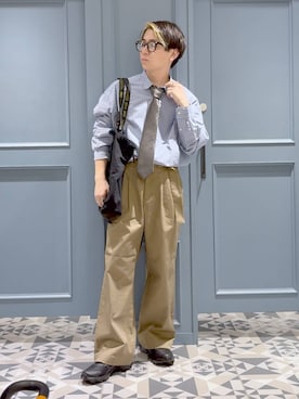 「アイテム（フォーマルスーツ/小物）」を使った、はいねさん（メンズ・165cm・20代）の夏コーディネート