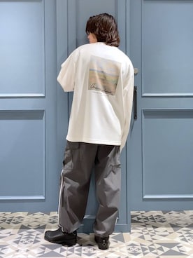 「RAGEBLUE（レイジブルー）のアイテム（ブーツ）」を使った、はいねさん（メンズ・165cm）の冬コーディネート