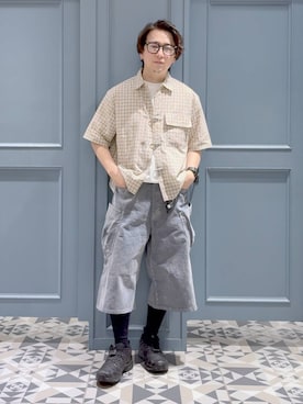「RAGEBLUE（レイジブルー）のアイテム（アクセサリー）」を使った、はいねさん（メンズ・165cm）の夏コーディネート