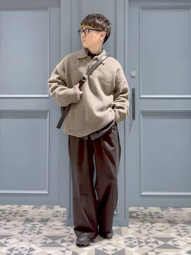 「RAGEBLUE（レイジブルー）のアイテム（トップス）」を使った、はいねさん（メンズ・165cm）の冬コーディネート