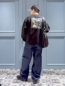 「RAGEBLUE（レイジブルー）のアイテム」を使った、はいねさん（メンズ・165cm）の夏コーディネート