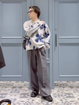 「RAGEBLUE（レイジブルー）のアイテム（バッグ）」を使った、はいねさん（メンズ・165cm）の冬コーディネート