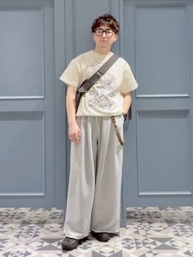 「RAGEBLUE（レイジブルー）のアイテム（バッグ）」を使った、はいねさん（メンズ・165cm）の春コーディネート