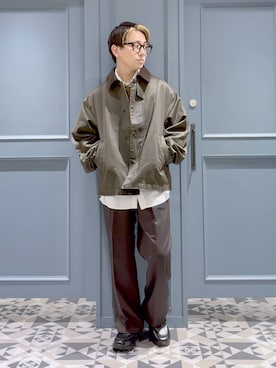 「アイテム（ブルゾン）」を使った、はいねさん（メンズ・165cm・20代）の夏コーディネート