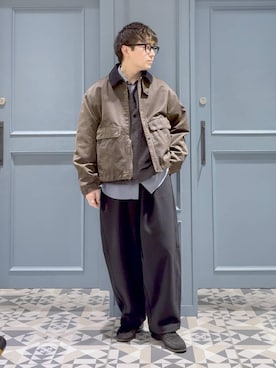 はいねさん（メンズ・165cm）の冬コーディネート