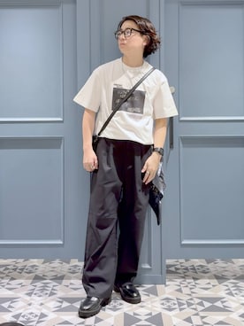 「RAGEBLUE（レイジブルー）のアイテム」を使った、はいねさん（メンズ・165cm）の夏コーディネート