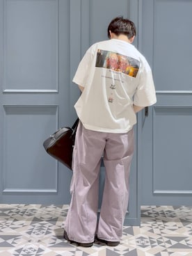 「RAGEBLUE（レイジブルー）のアイテム（アクセサリー）」を使った、はいねさん（メンズ・165cm）の春コーディネート