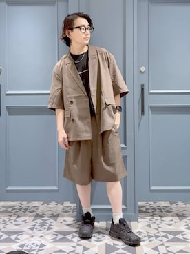 「アイテム（レッグウェア）」を使った、はいねさん（メンズ・165cm・20代）の夏コーディネート