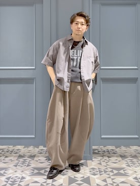 「RAGEBLUE（レイジブルー）のアイテム」を使った、はいねさん（メンズ・165cm）の秋コーディネート